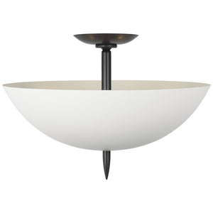Visual Comfort Signature - ARN 4240BZ-PW - LED Semi-Flush Mount - Orsini - Bronze