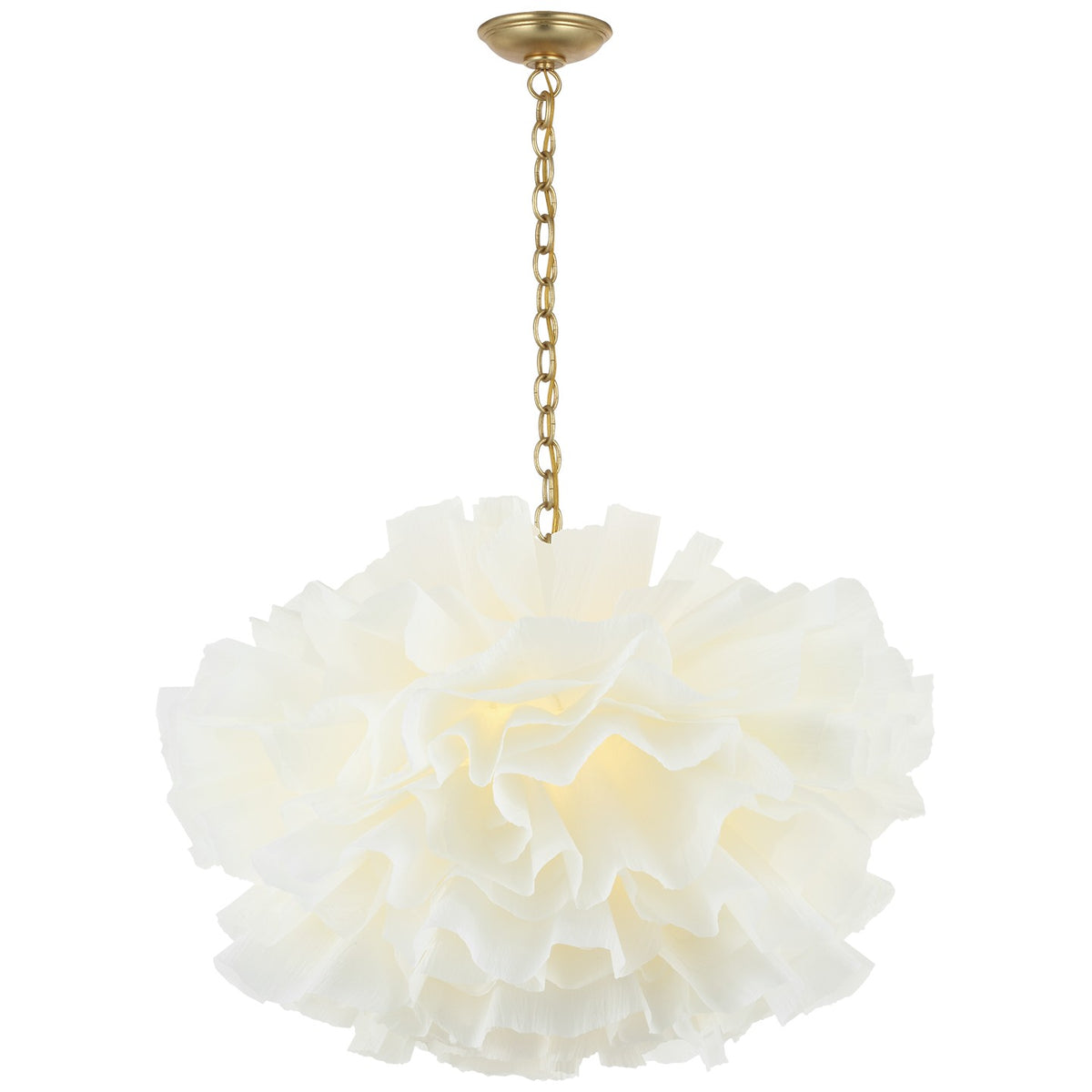 Visual Comfort Signature - CHC 5430BSL-SWS - LED Chandelier - Cammela - Burnished Silver Leaf