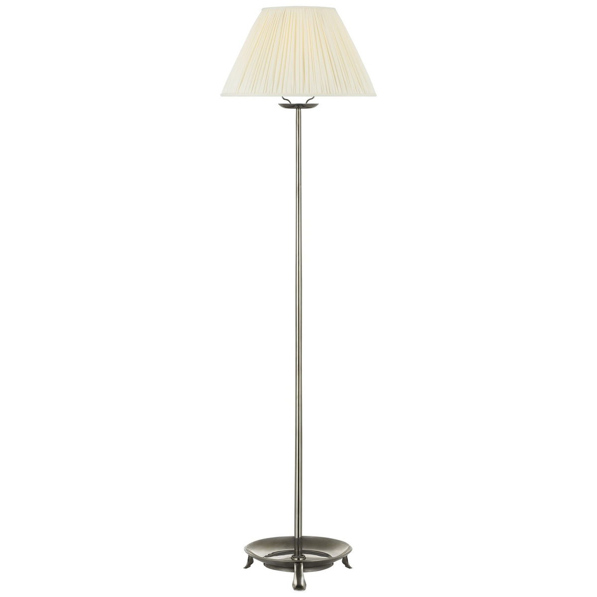 Visual Comfort Signature - CHA 9040AB-SP-CL - LED Floor Lamp - Lazlo - Antique-Burnished Brass