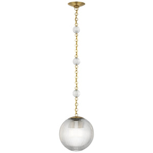 Visual Comfort Signature - JN 5190AB-CG - LED Pendant - Isadora - Antique-Burnished Brass