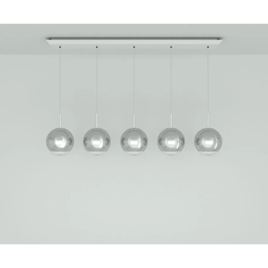 Mirror Ball LED Pendant Light System - Linear