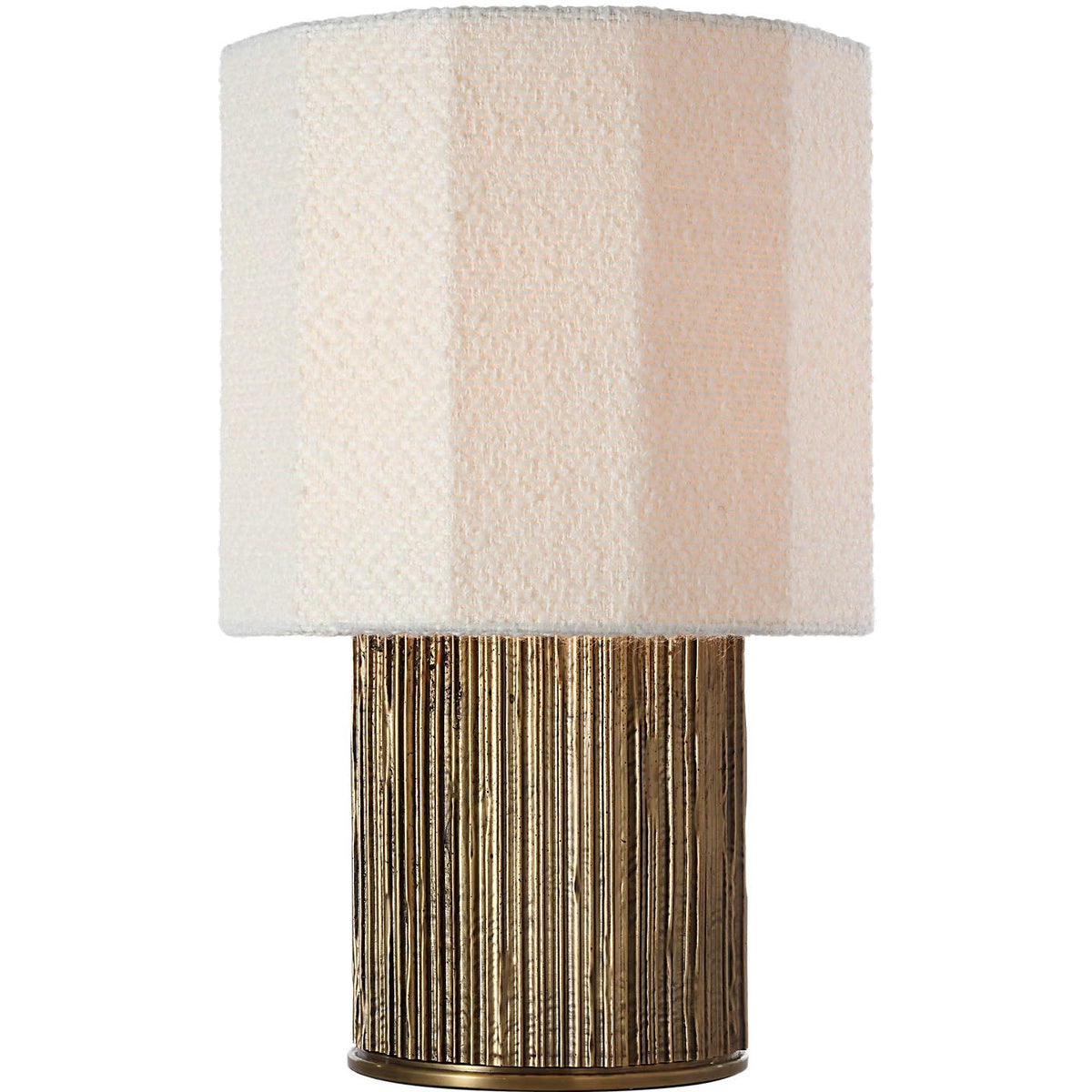 Visual Comfort Signature - AMB 3070RDC-B - LED Table Lamp - Fumar - Ridged Carbon