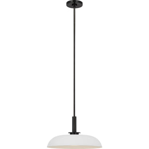 Visual Comfort Signature - AL 5038BZ/WHT-WG - LED Pendant - Cyrus - Bronze and Matte White