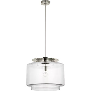Visual Comfort Signature - RB 5084AB-CG - LED Pendant - Elias - Antique-Burnished Brass