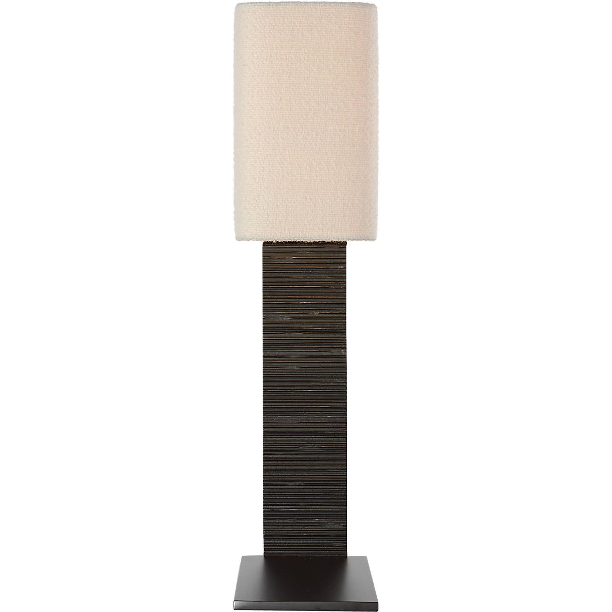 Visual Comfort Signature - AMB 3075RDC-B - LED Table Lamp - Fumar - Ridged Carbon