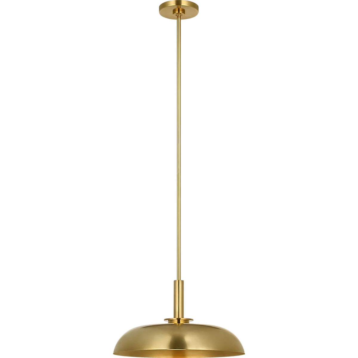 Visual Comfort Signature - AL 5038BZ/WHT-WG - LED Pendant - Cyrus - Bronze and Matte White