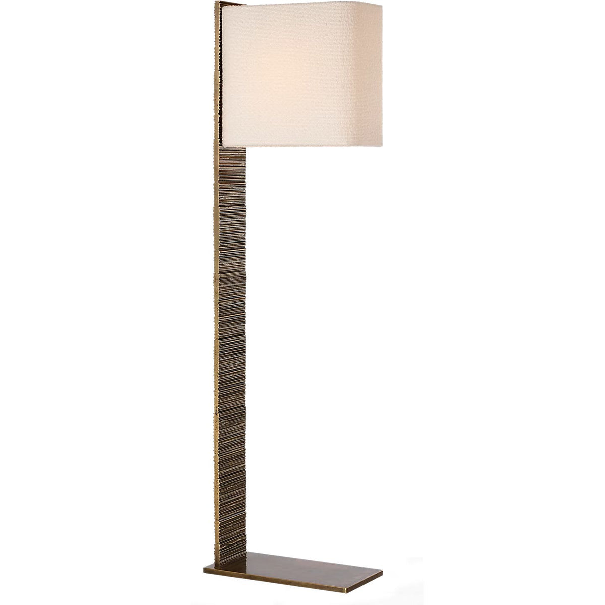 Visual Comfort Signature - AMB 1075RDC-B - LED Floor Lamp - Fumar - Ridged Carbon