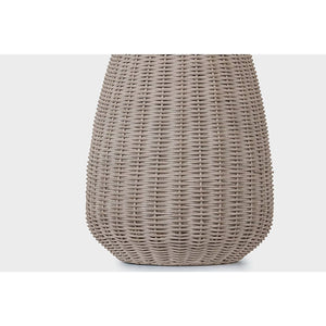 Visual Comfort Signature - CHA 8745ASW/AB-L - LED Table Lamp - Kokomo - Ash Wicker and Antique-Burnished Brass