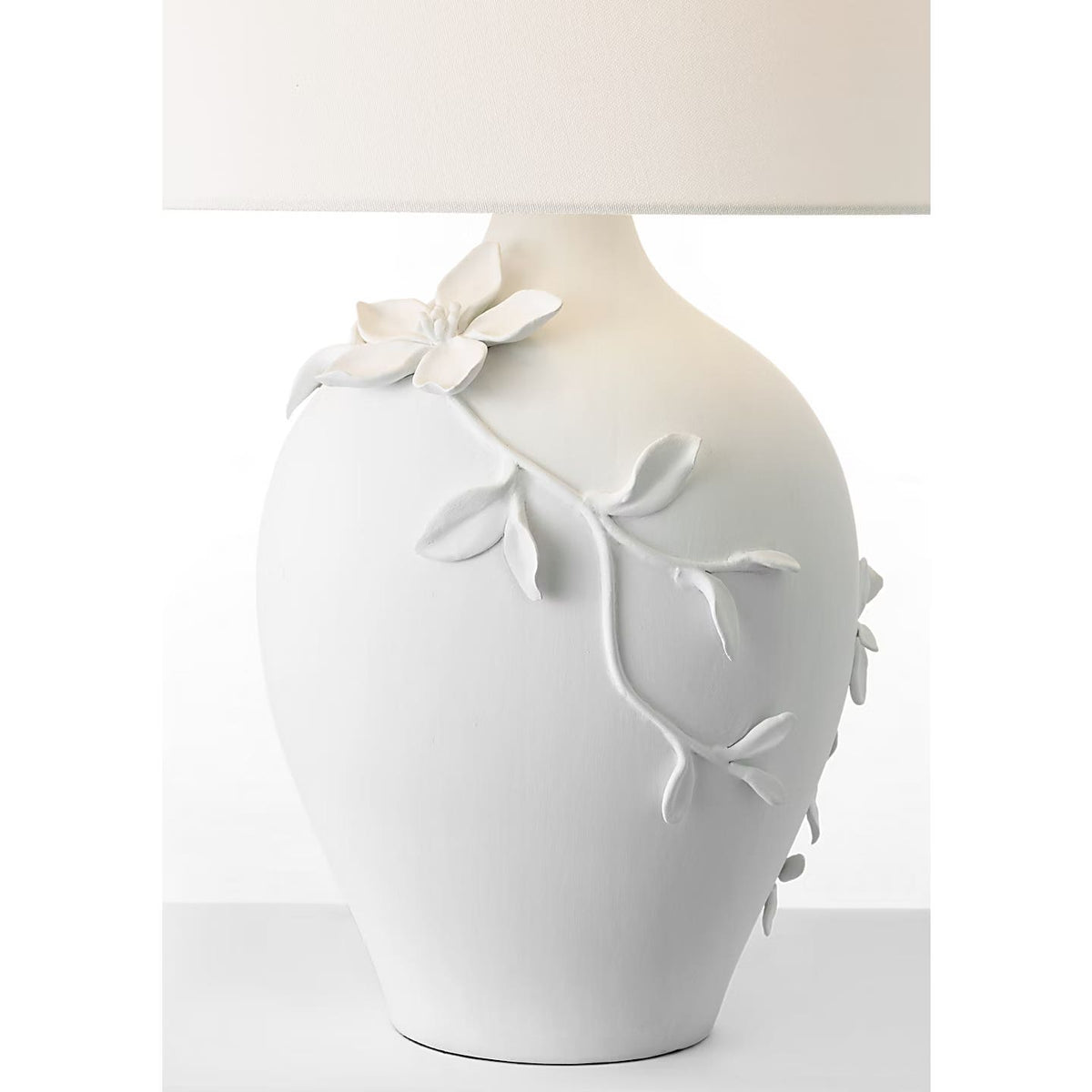Visual Comfort Signature - MF 3605PW-L - LED Table Lamp - Elowen - Plaster White