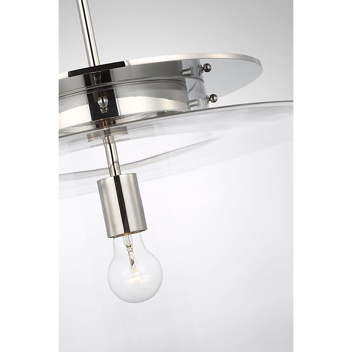 Visual Comfort Signature - RB 5084AB-CG - LED Pendant - Elias - Antique-Burnished Brass