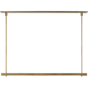 Visual Comfort Signature - AMB 5035MBR-NF - LED Chandelier - Stahl - Museum Brass