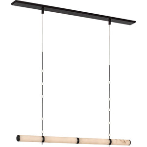 Visual Comfort Signature - AMB 5030AB-ALB - LED Chandelier - Marcell - Antique-Burnished Brass