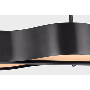 Visual Comfort Signature - KW 5524AB-FG - LED Pendant - Avant - Antique-Burnished Brass