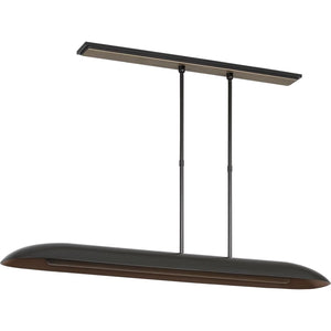 Visual Comfort Signature - AMB 5020MTC/WW - LED Pendant - Remi - Matte Carbon and Warm Walnut