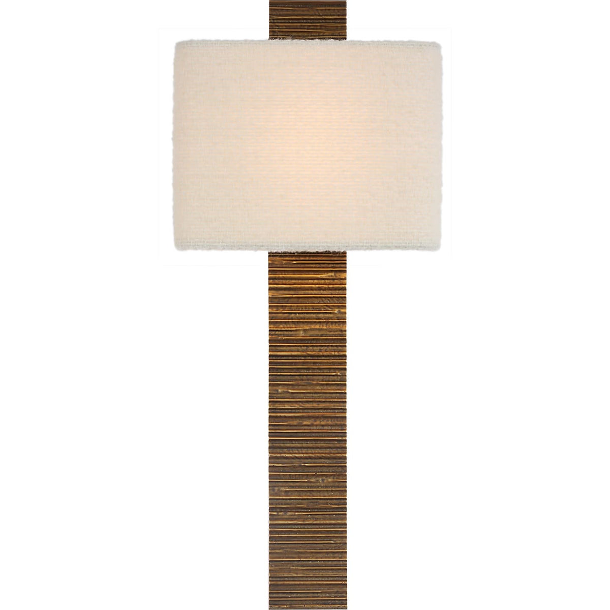 Visual Comfort Signature - AMB 2075RDC-B - LED Wall Sconce - Fumar - Ridged Carbon