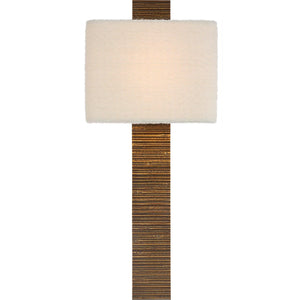 Visual Comfort Signature - AMB 2075RDC-B - LED Wall Sconce - Fumar - Ridged Carbon