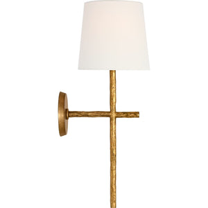 Visual Comfort Signature - SK 2705AI-L - LED Wall Sconce - Collette - Aged Iron