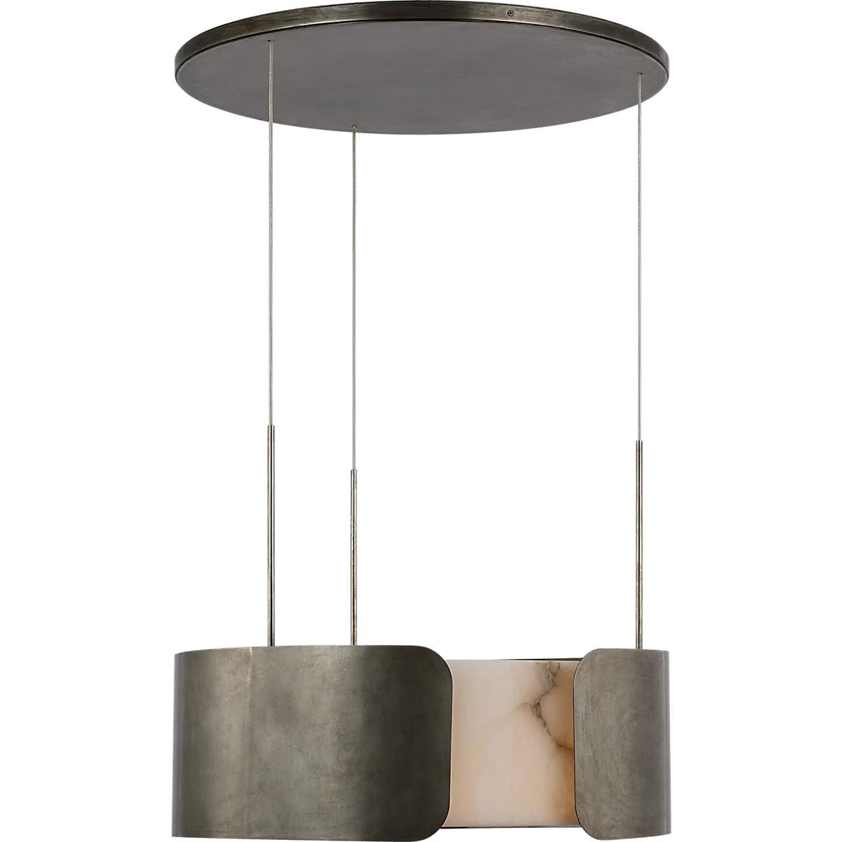 Visual Comfort Signature - AMB 5004MTC-NF - LED Chandelier - Armise - Matte Carbon