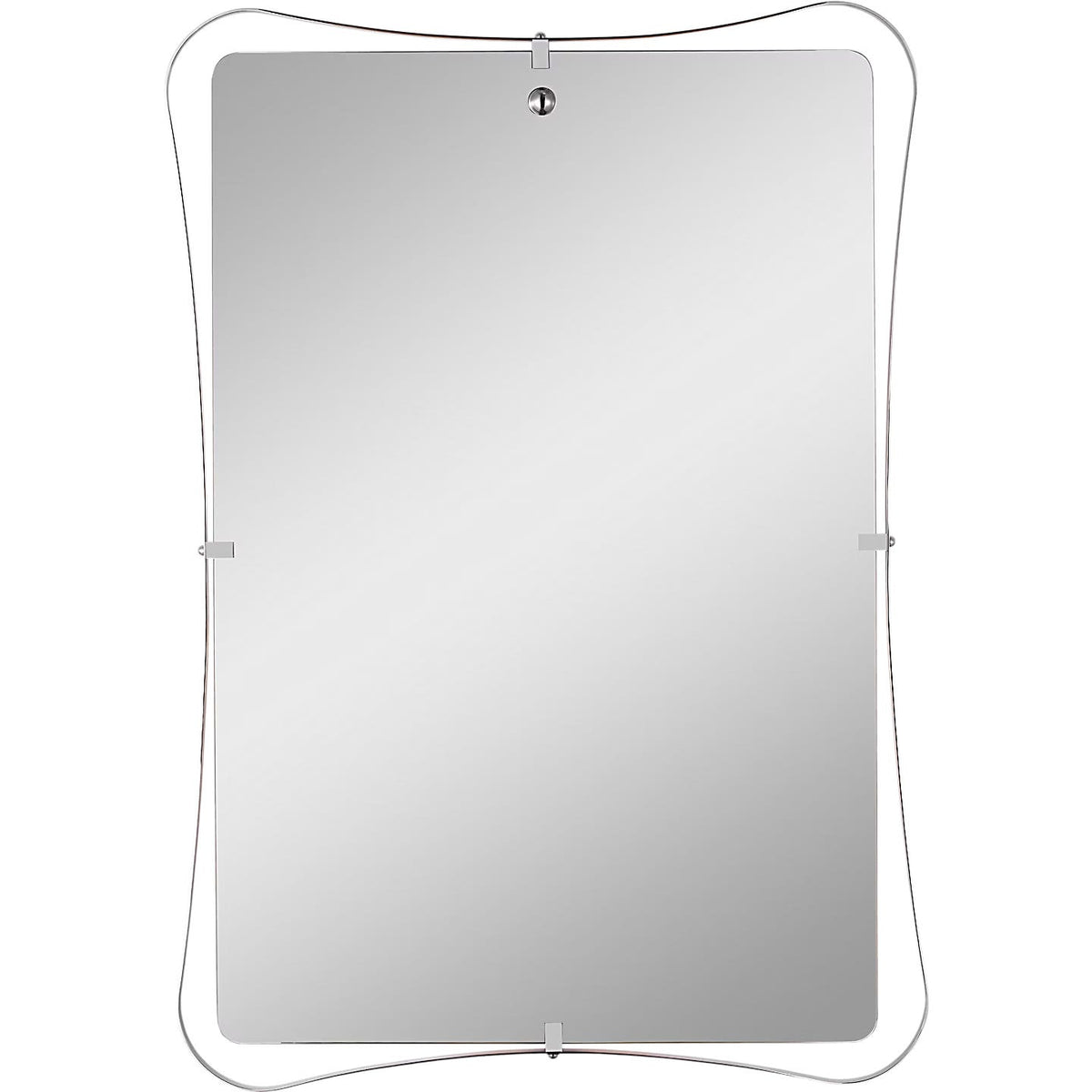 Visual Comfort Signature - AL 2070HAB - LED Mirror - Barnes - Hand-Rubbed Antique Brass