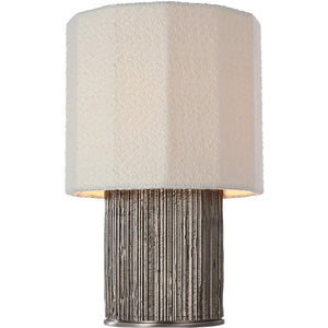 Visual Comfort Signature - AMB 3070RDC-B - LED Table Lamp - Fumar - Ridged Carbon