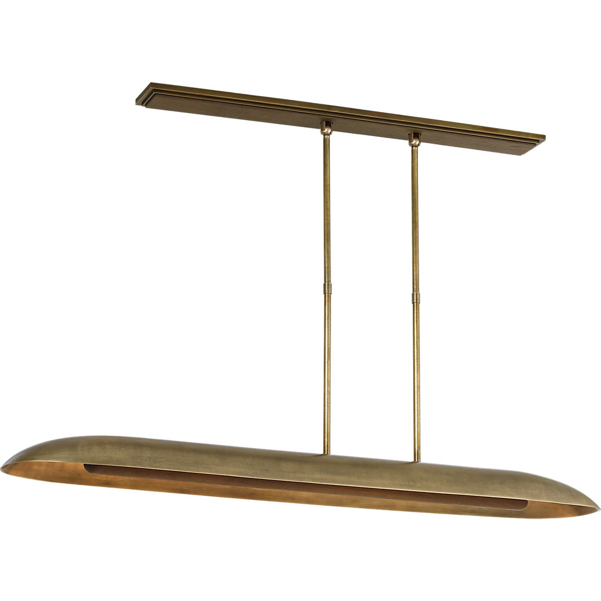 Visual Comfort Signature - AMB 5020MTC/WW - LED Pendant - Remi - Matte Carbon and Warm Walnut