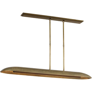 Visual Comfort Signature - AMB 5020MTC/WW - LED Pendant - Remi - Matte Carbon and Warm Walnut
