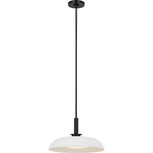 Visual Comfort Signature - AL 5038BZ/WHT-WG - LED Pendant - Cyrus - Bronze and Matte White