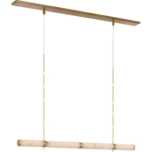 Visual Comfort Signature - AMB 5030AB-ALB - LED Chandelier - Marcell - Antique-Burnished Brass
