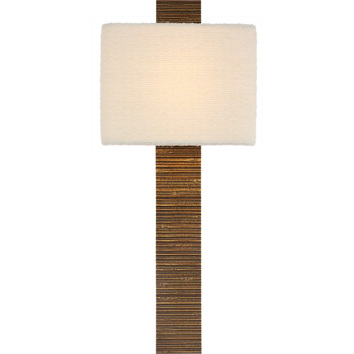Visual Comfort Signature - AMB 2075RDC-B - LED Wall Sconce - Fumar - Ridged Carbon