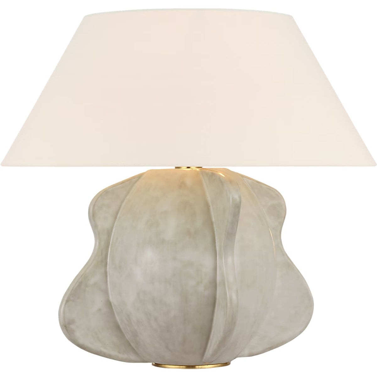 Visual Comfort Signature - KW 3605AWC-L - LED Table Lamp - Delmar - Antiqued White