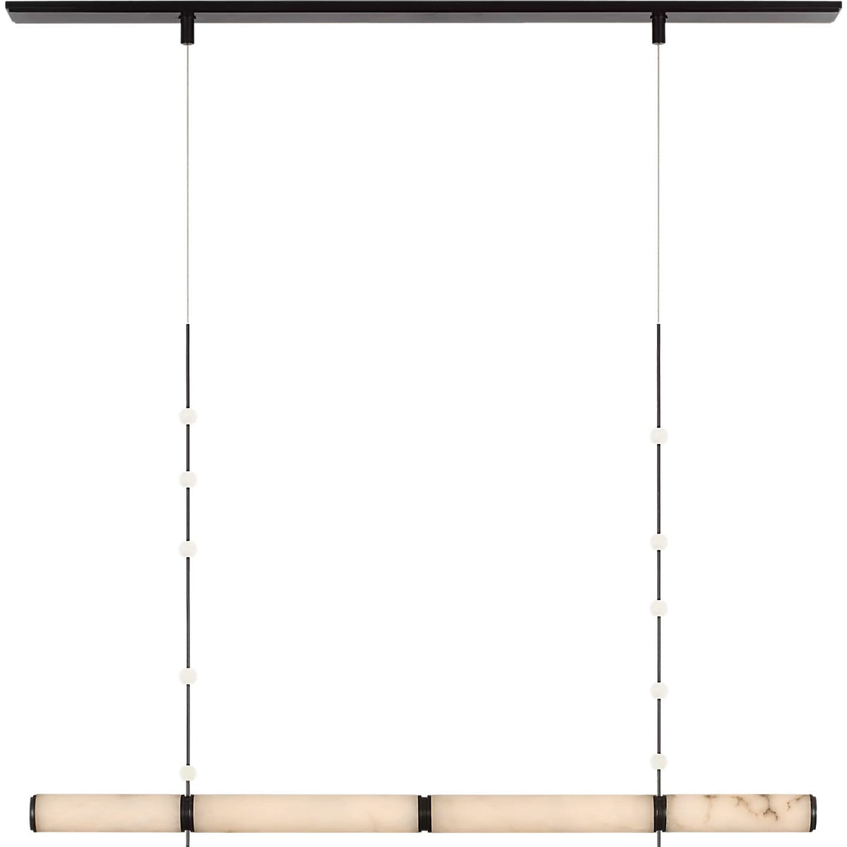 Visual Comfort Signature - AMB 5030AB-ALB - LED Chandelier - Marcell - Antique-Burnished Brass