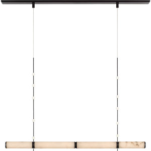 Visual Comfort Signature - AMB 5030AB-ALB - LED Chandelier - Marcell - Antique-Burnished Brass