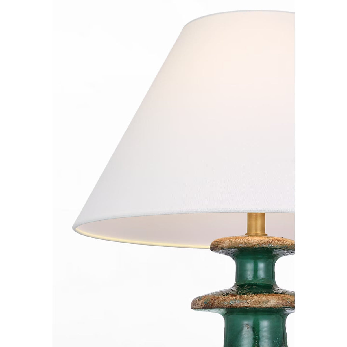 Visual Comfort Signature - CHA 8684CSG-L - LED Table Lamp - Temara - Corsican Green