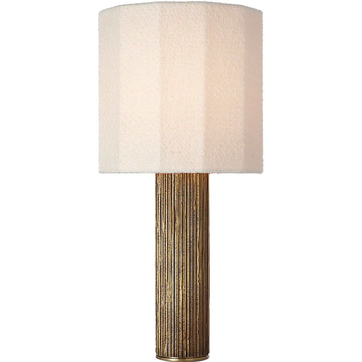 Visual Comfort Signature - AMB 3070RDC-B - LED Table Lamp - Fumar - Ridged Carbon