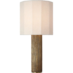 Visual Comfort Signature - AMB 3070RDC-B - LED Table Lamp - Fumar - Ridged Carbon