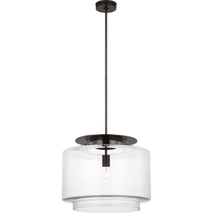 Visual Comfort Signature - RB 5084AB-CG - LED Pendant - Elias - Antique-Burnished Brass