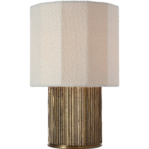 Visual Comfort Signature - AMB 3070RDC-B - LED Table Lamp - Fumar - Ridged Carbon