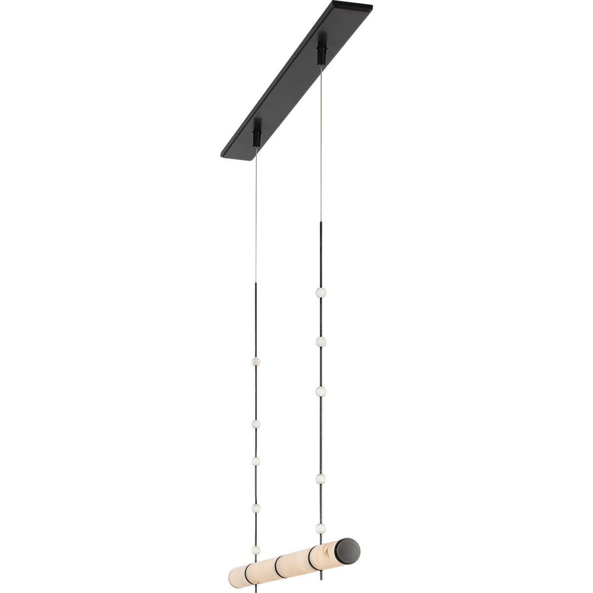 Visual Comfort Signature - AMB 5030AB-ALB - LED Chandelier - Marcell - Antique-Burnished Brass