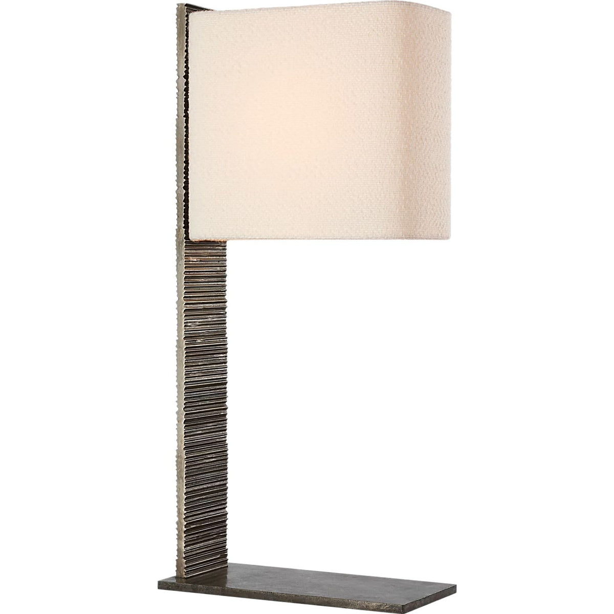 Visual Comfort Signature - AMB 3075RDC-B - LED Table Lamp - Fumar - Ridged Carbon