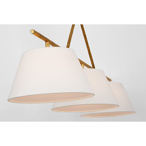 Visual Comfort Signature - SK 5705AI-L - LED Chandelier - Collette - Aged Iron