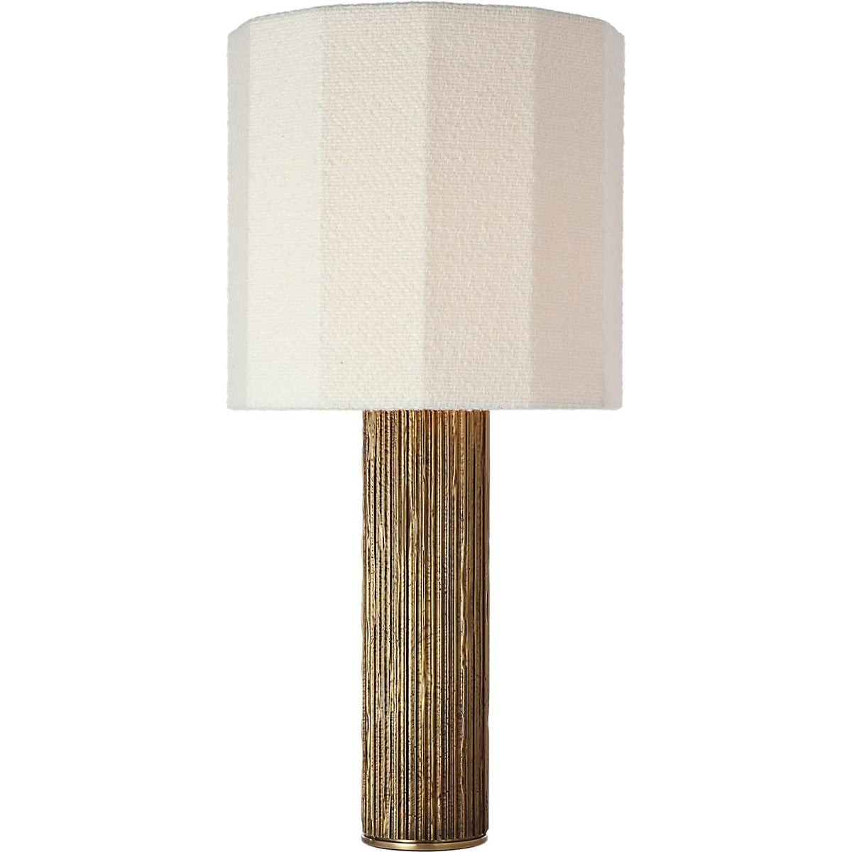 Visual Comfort Signature - AMB 3070RDC-B - LED Table Lamp - Fumar - Ridged Carbon