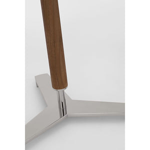 Visual Comfort Signature - RB 3125AB/W-L - LED Table Lamp - Amaya - Antique-Burnished Brass and Walnut