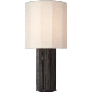 Visual Comfort Signature - AMB 3070RDC-B - LED Table Lamp - Fumar - Ridged Carbon