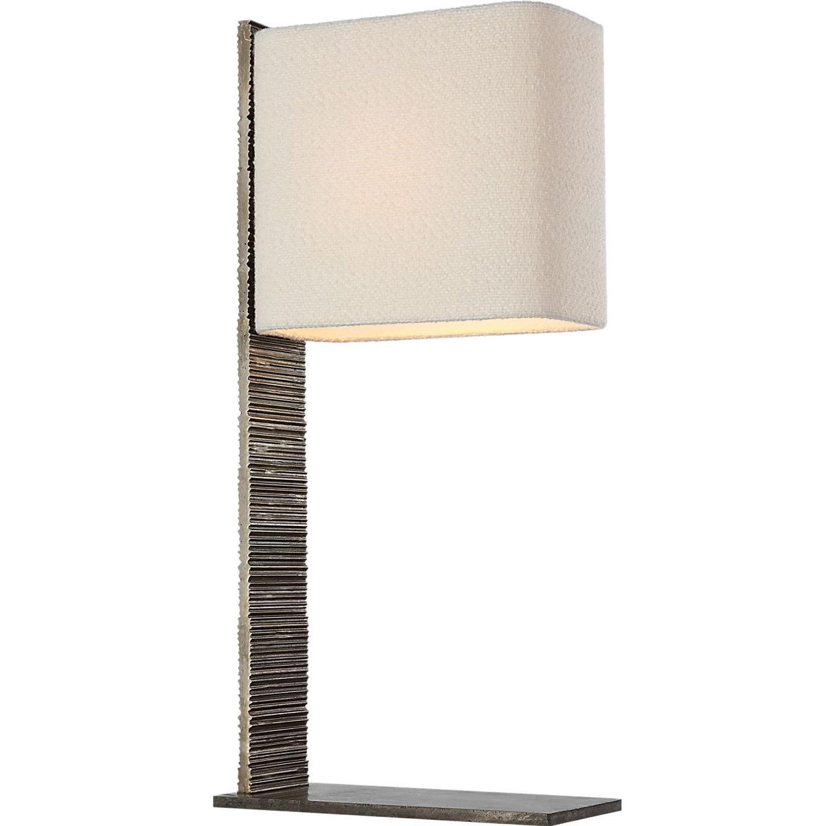 Visual Comfort Signature - AMB 3075RDC-B - LED Table Lamp - Fumar - Ridged Carbon