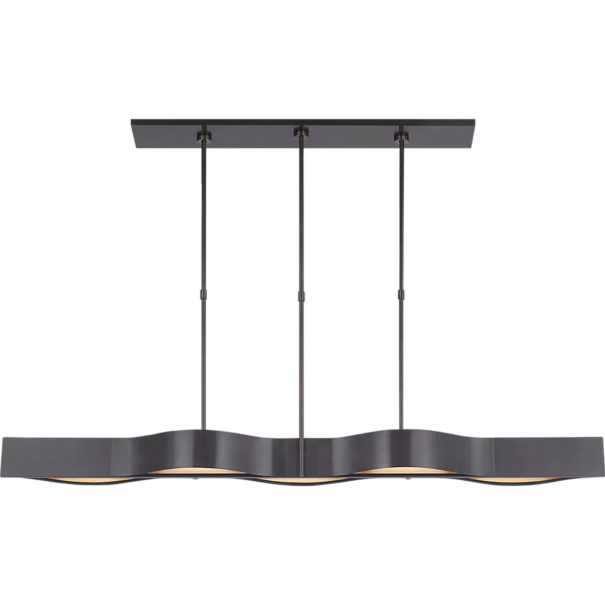 Visual Comfort Signature - KW 5524AB-FG - LED Pendant - Avant - Antique-Burnished Brass