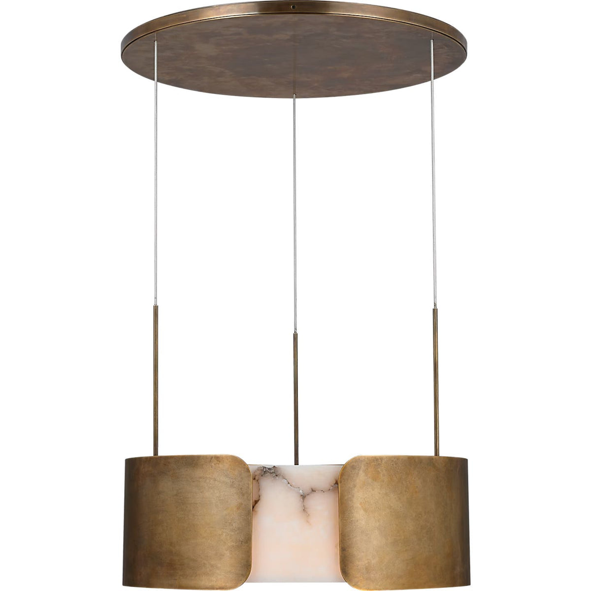 Visual Comfort Signature - AMB 5004MTC-NF - LED Chandelier - Armise - Matte Carbon