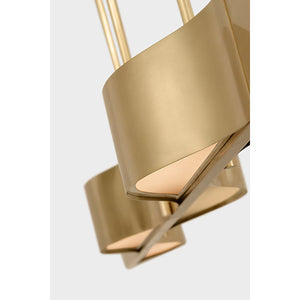 Visual Comfort Signature - KW 5524AB-FG - LED Pendant - Avant - Antique-Burnished Brass