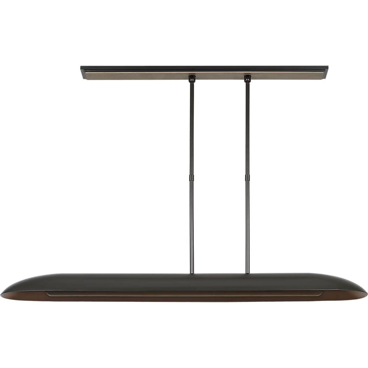 Visual Comfort Signature - AMB 5020MTC/WW - LED Pendant - Remi - Matte Carbon and Warm Walnut
