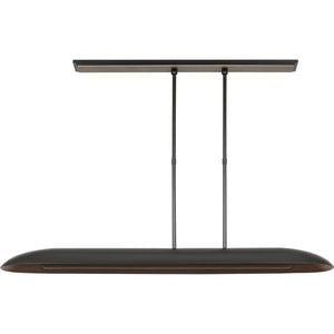 Visual Comfort Signature - AMB 5020MTC/WW - LED Pendant - Remi - Matte Carbon and Warm Walnut