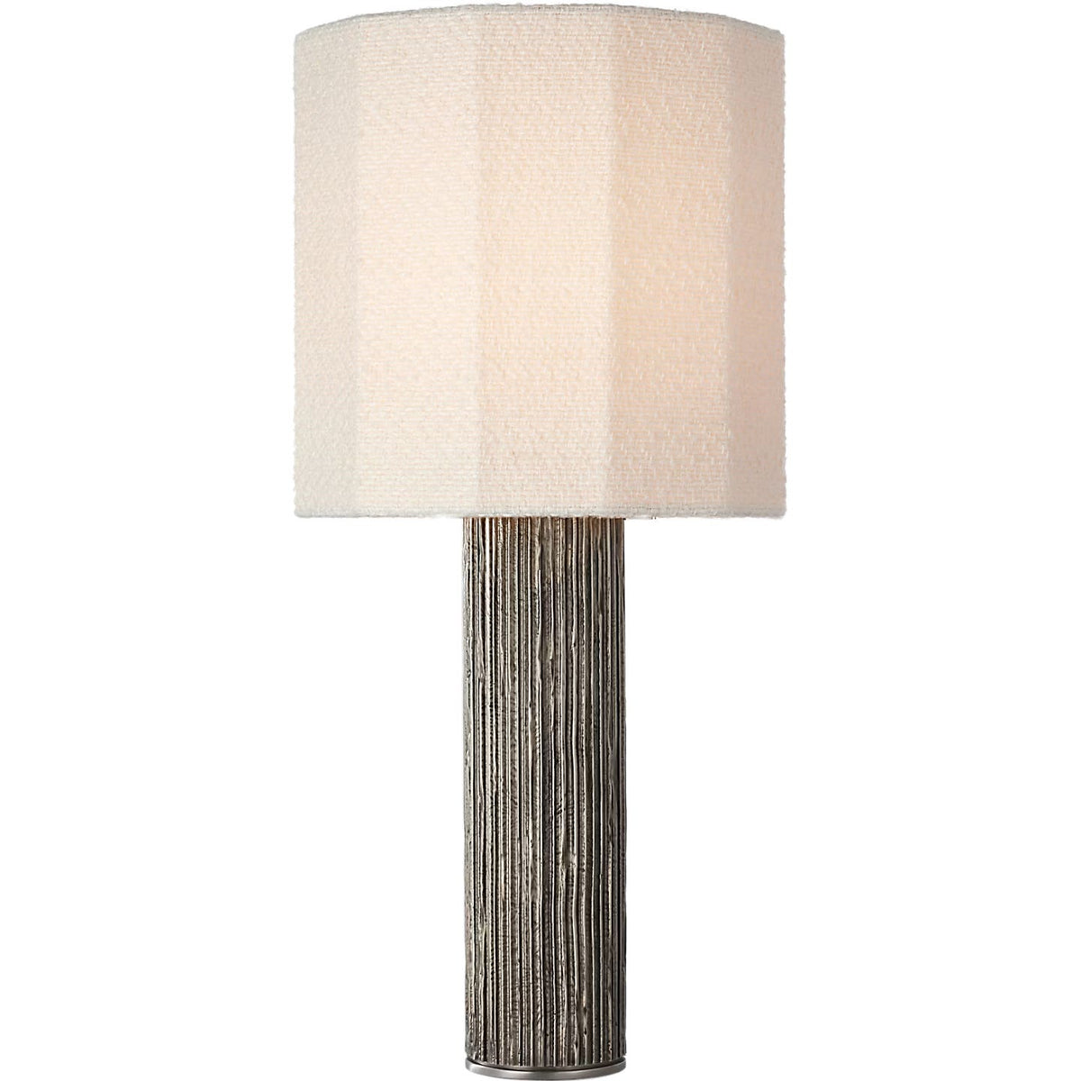 Visual Comfort Signature - AMB 3070RDC-B - LED Table Lamp - Fumar - Ridged Carbon